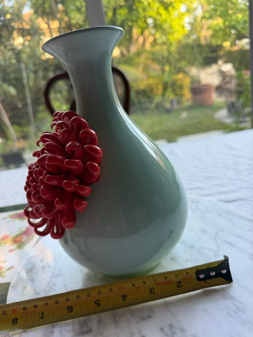 Anthropologie Chrysanthemum Vase